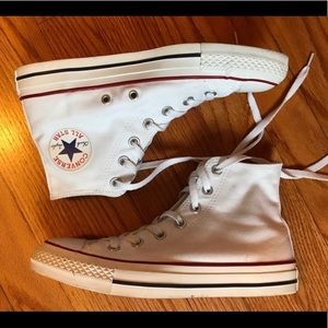 Converse Chuck Taylor White High Top Sneakers